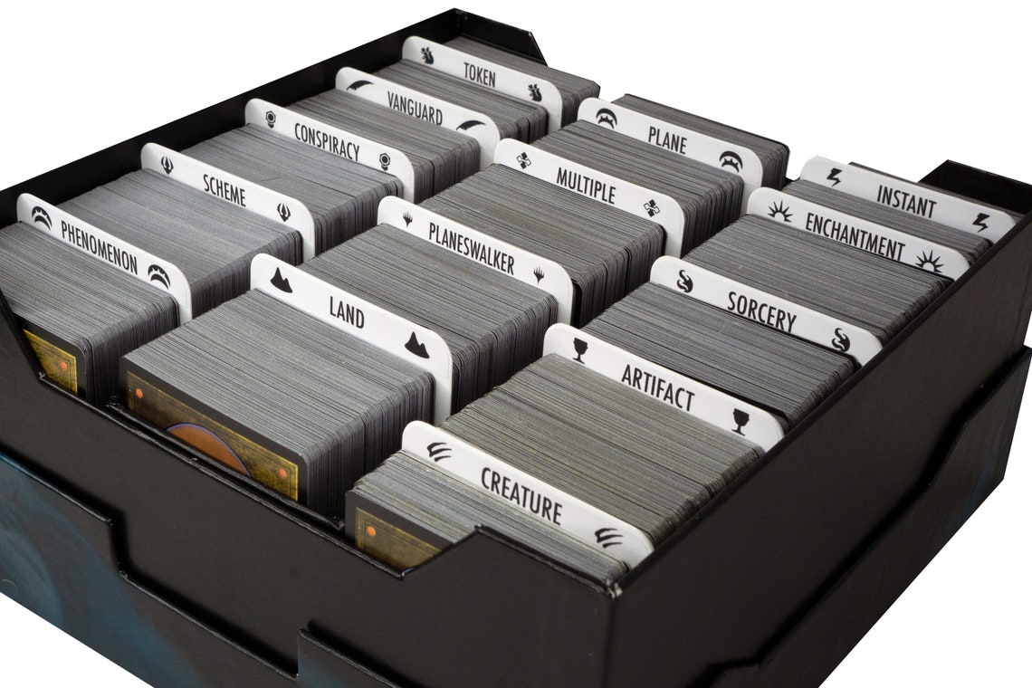 Customized Magic the Gathering Trading Card Dividers W/ Labels Etsy