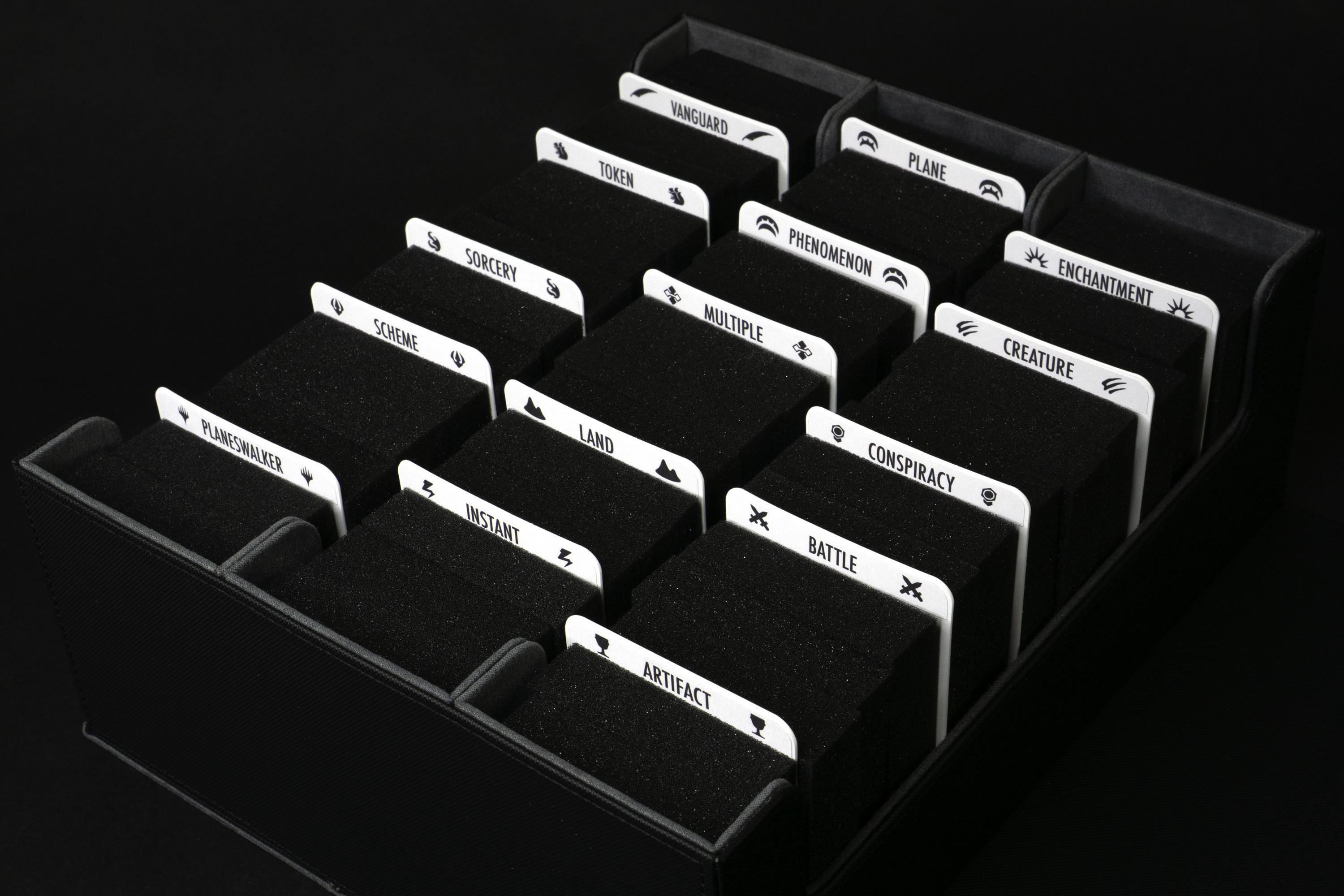 Sort MTG by Card Types | Trading Card Dividers W/ FREE Labels