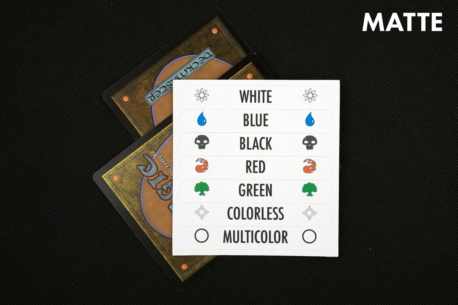 Customized Magic the Gathering Trading Card Dividers W/ Labels - Etsy