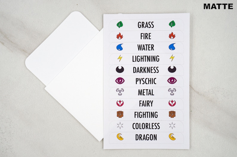 Customized Pokemon Trading Card Dividers w/Labels Pokemon | Etsy