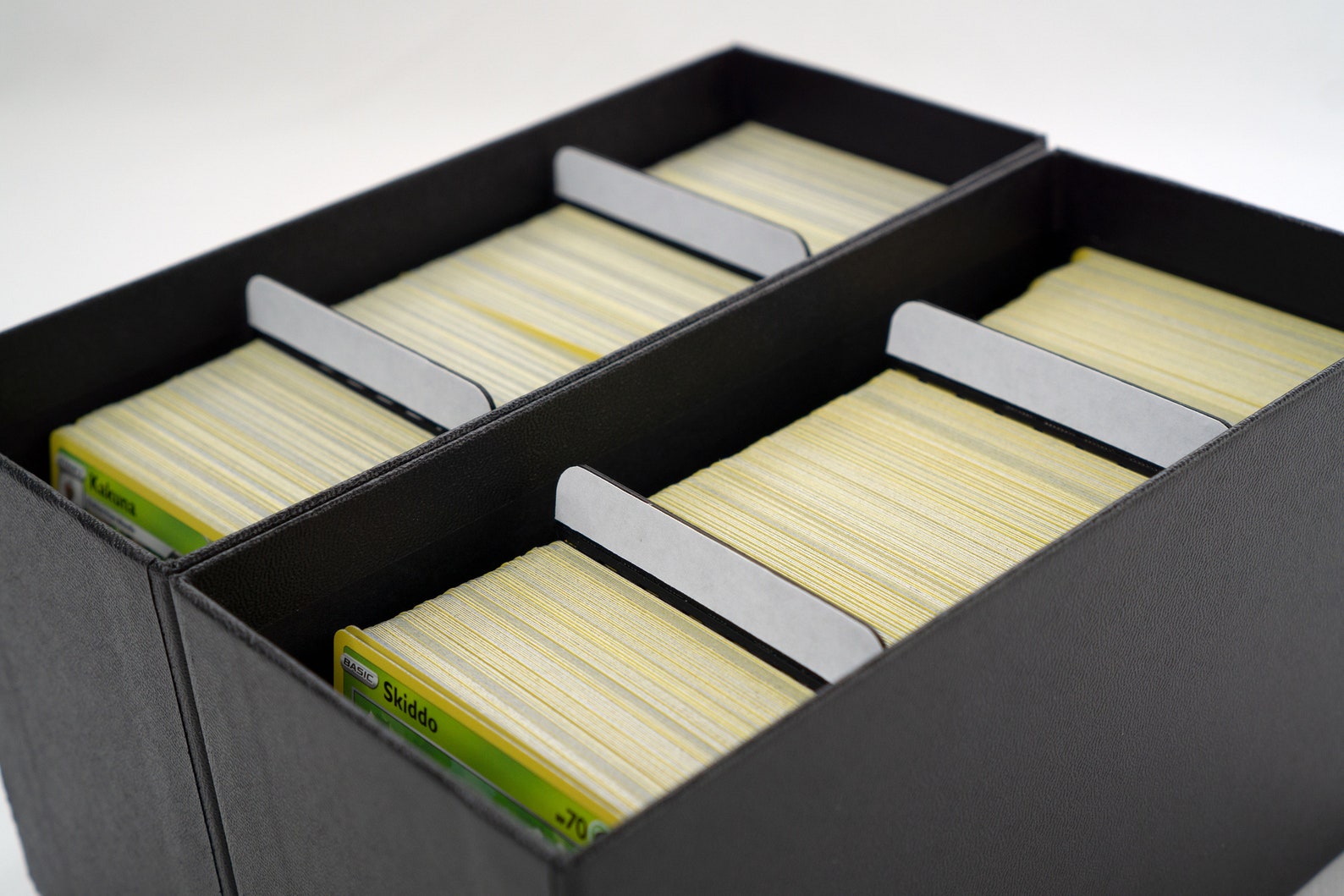 Custom Blank Label Trading Card Divider 3D Printed Storage Etsy