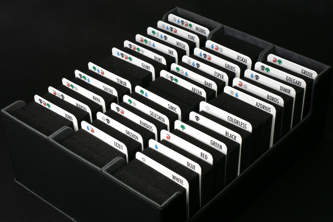 Sort MTG by Color Combinations | Trading Card Dividers W/ FREE