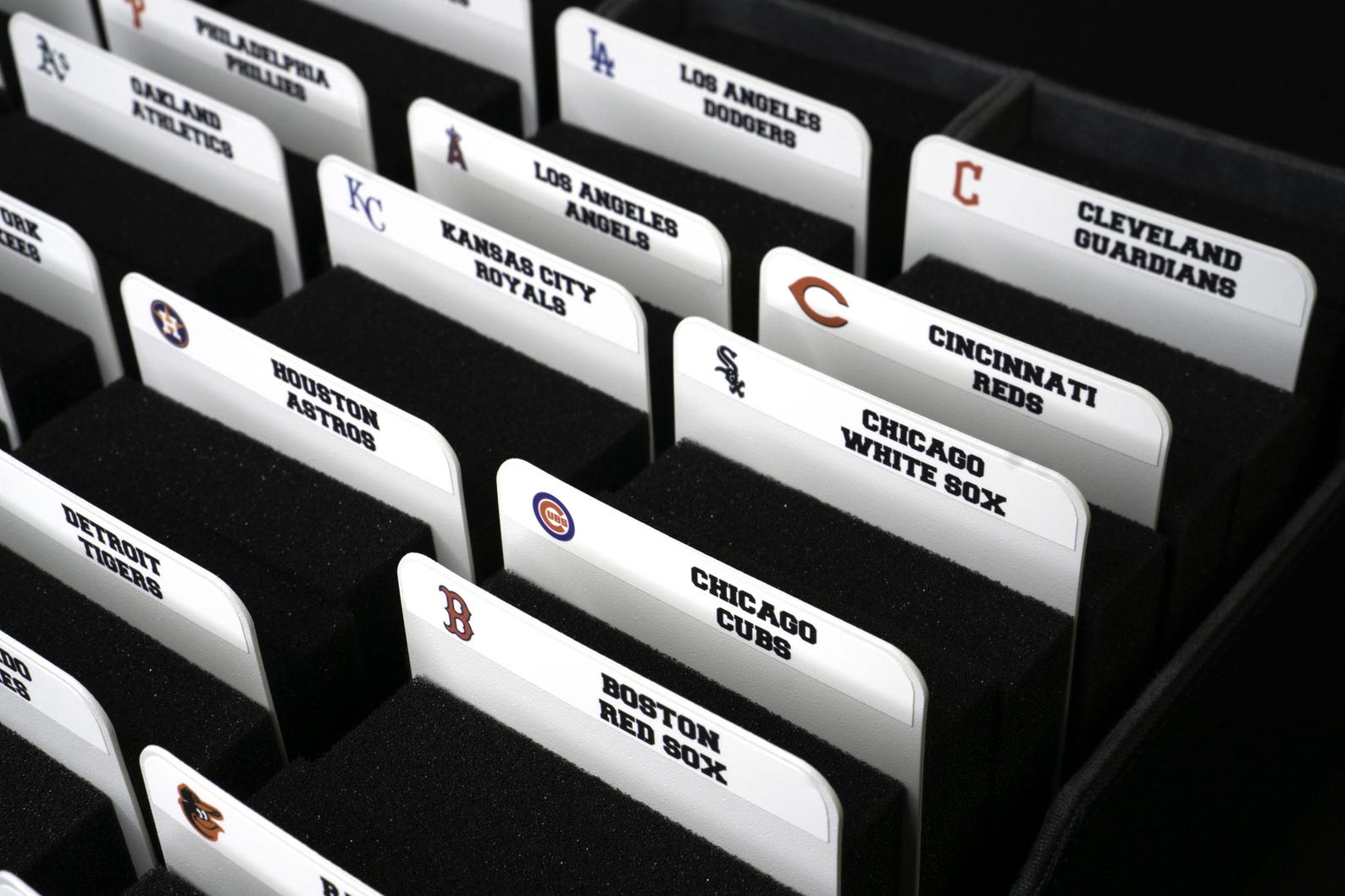 Sort Cards by Professional Baseball Teams | Card Dividers W/ FREE MLB ...