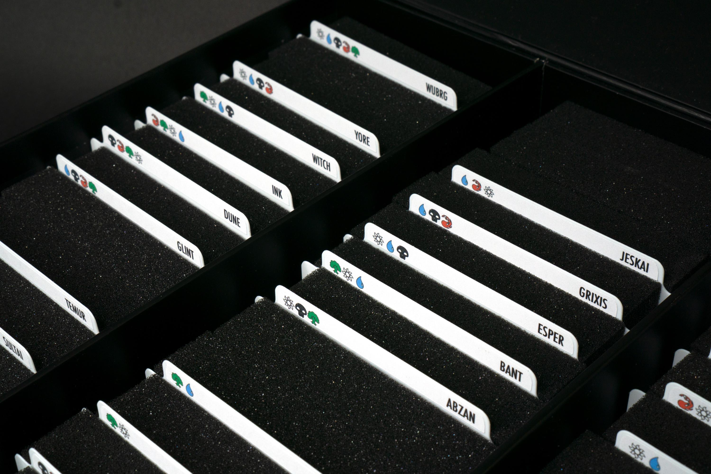 Sort MTG by Color Combinations | Trading Card Dividers W/ FREE