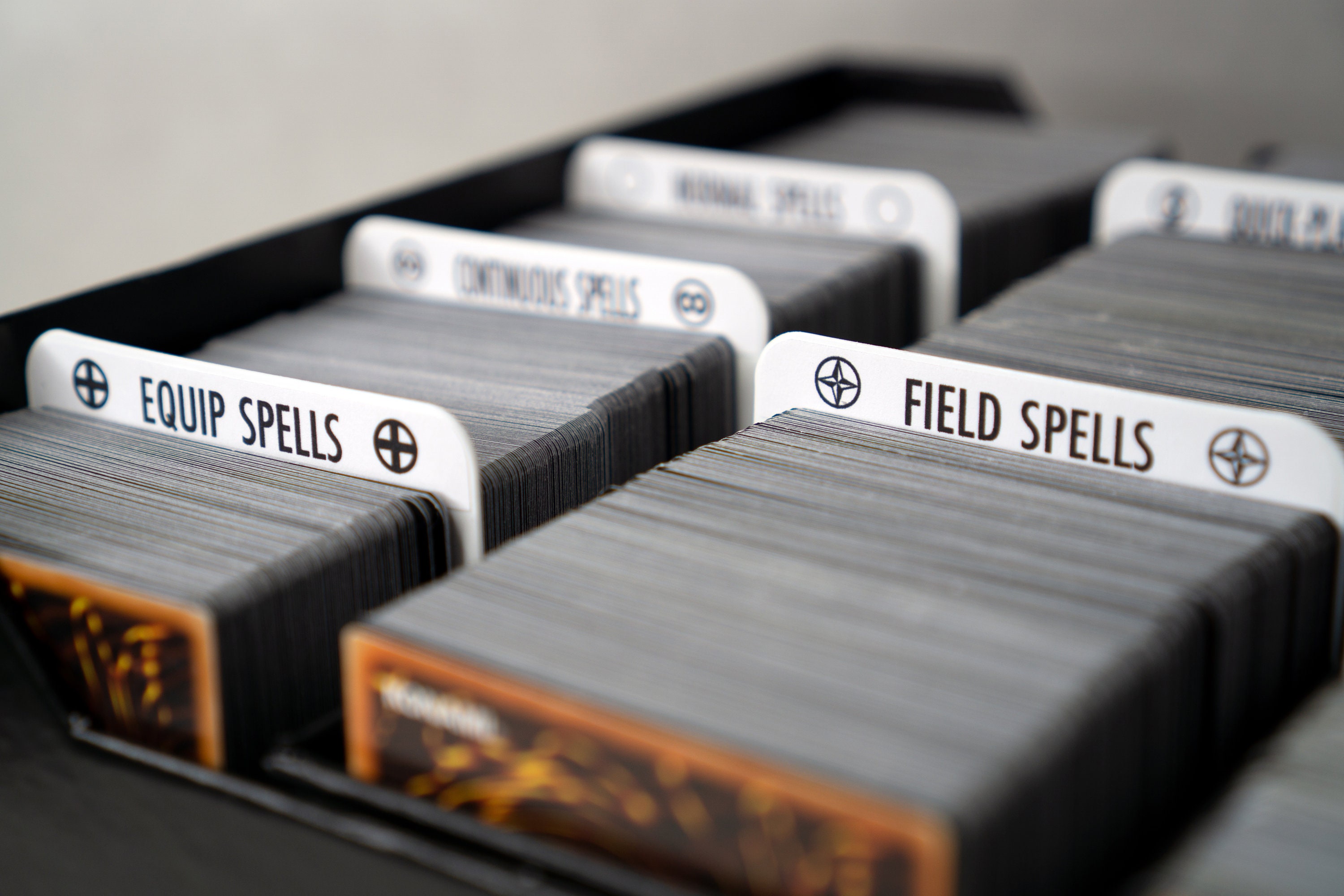 Sort Yu Gi Oh! by Spells | Trading Card Dividers W/ FREE Labels | Vertical  - Etsy