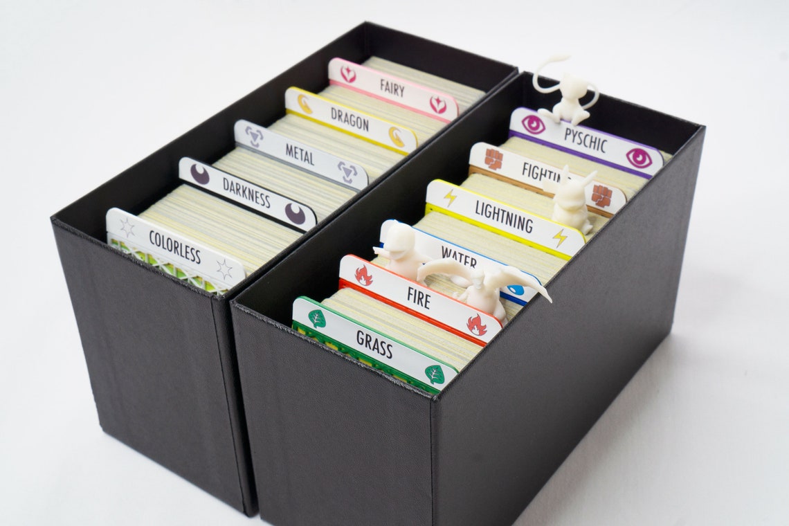 11 Custom Trading Card Dividers 3D Printed Storage and Etsy