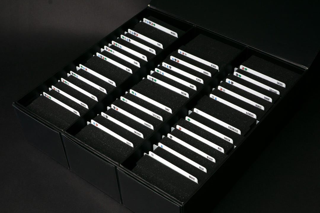 MTG モダン白黒ポックスコントロール Sort MTG by Color Combinations | Trading Card Dividers W/ FREE