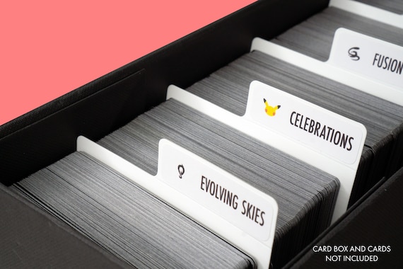 Sort Pokémon by Expansion Sets | Trading Card Dividers w/ FREE