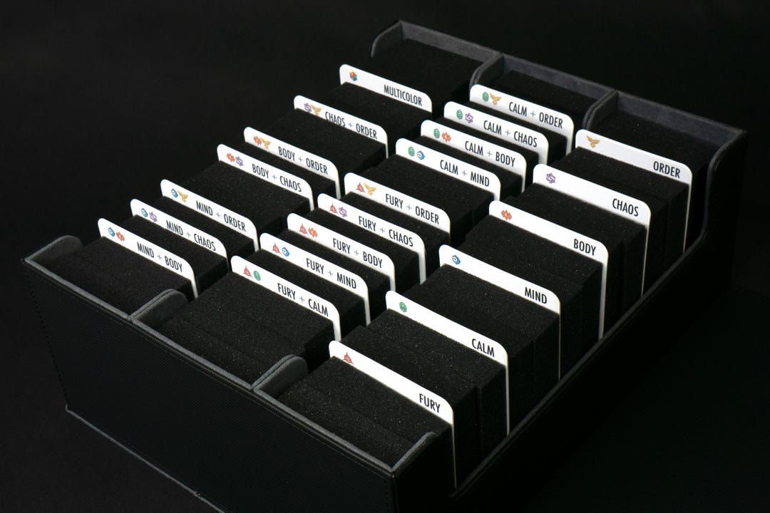 Sort RIFTBOUND by Domain Colors | Trading Card Dividers W/ FREE