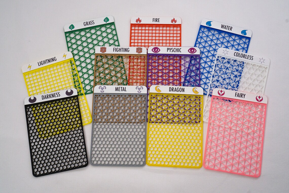 11 Custom Trading Card Dividers 3D Printed Storage and Etsy