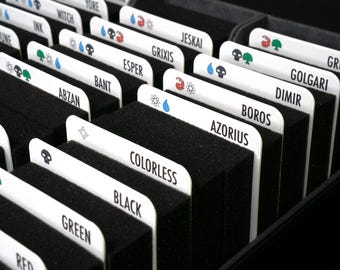Sort MTG by Color Combinations | Trading Card Dividers W/ FREE