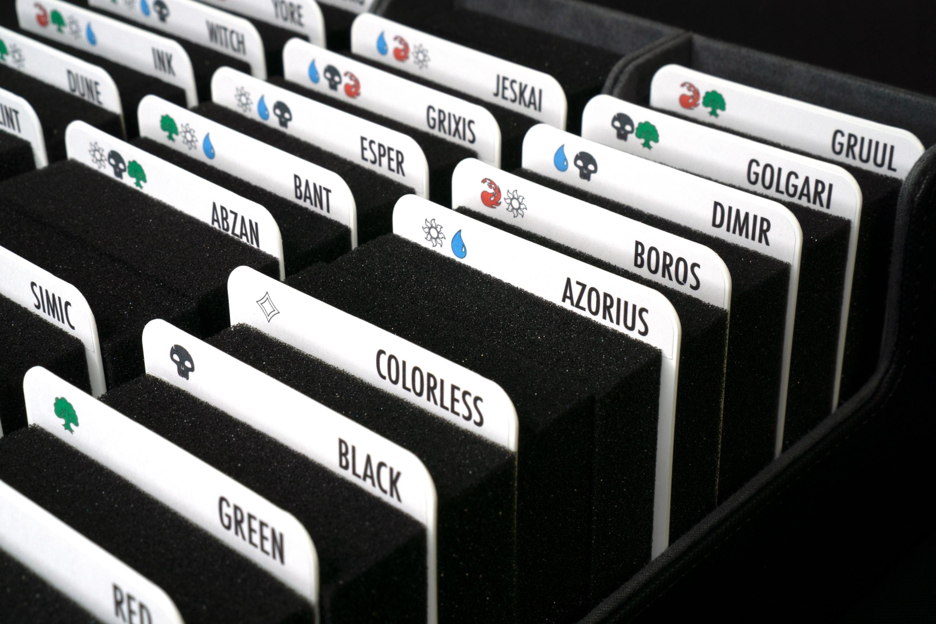 Sort MTG by Color Combinations | Trading Card Dividers W/ FREE