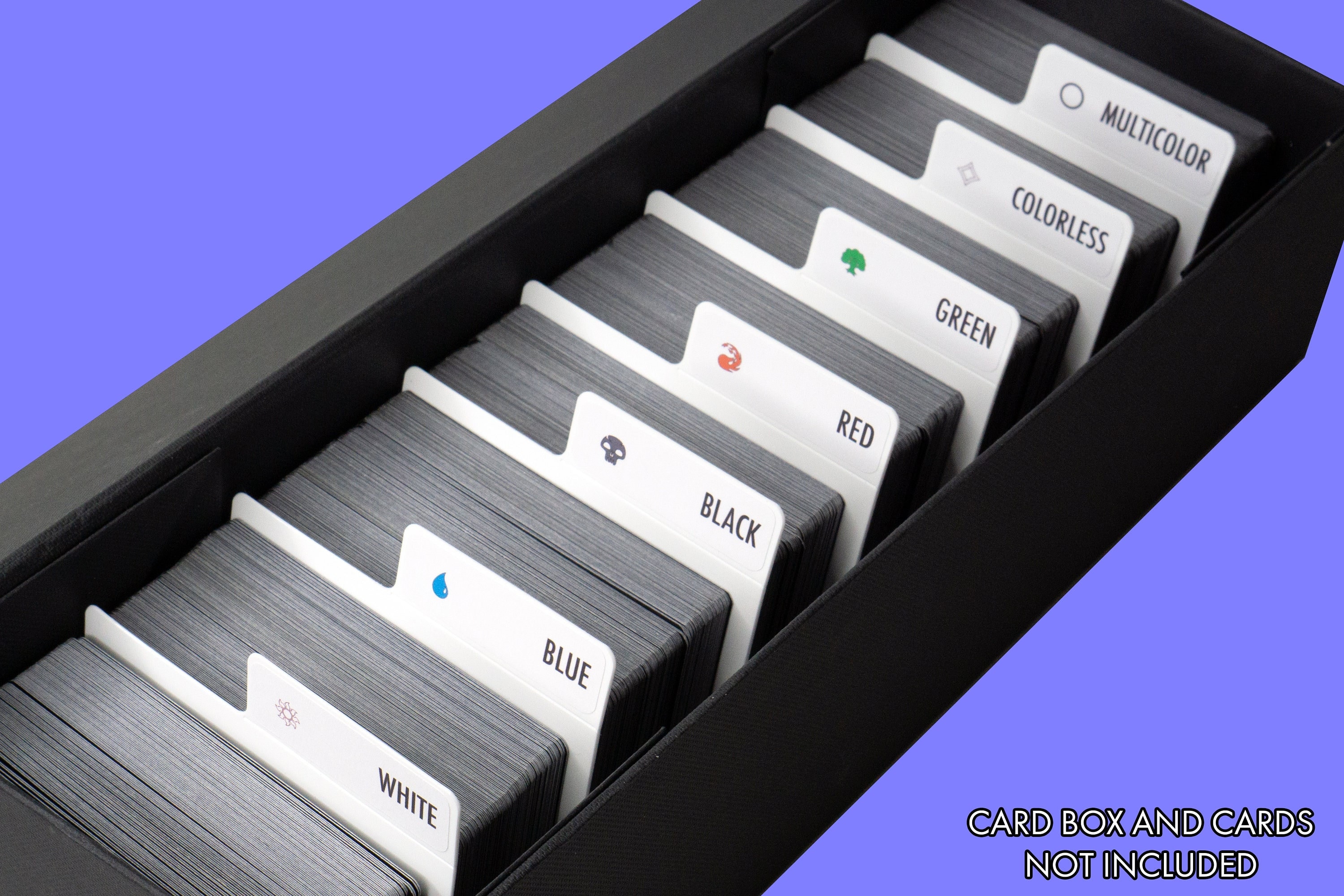 Sort MTG by Colors | Trading Card Dividers W/ FREE Labels