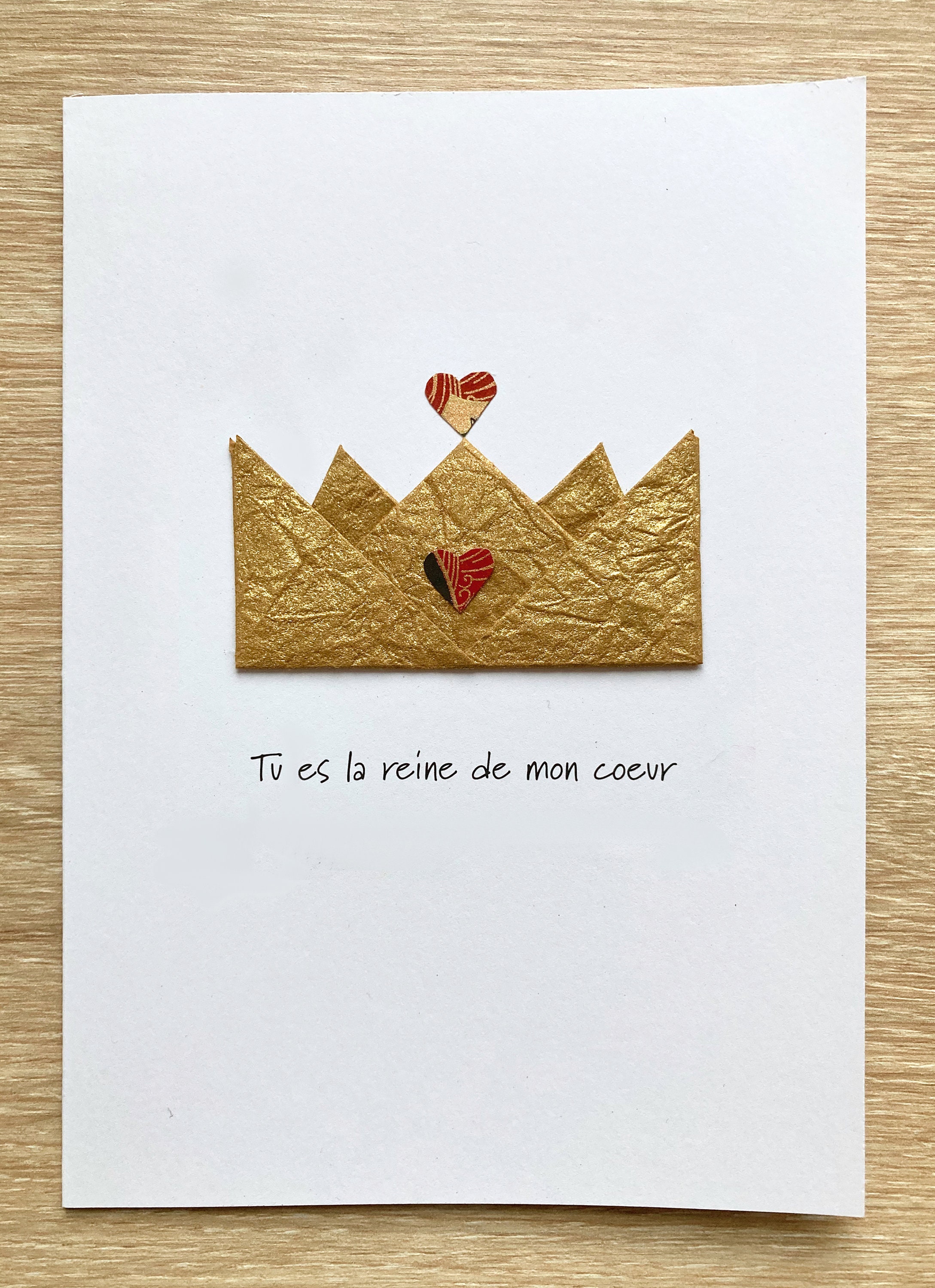 You Are The Queen Of My Heart Card Valentine S Day Etsy