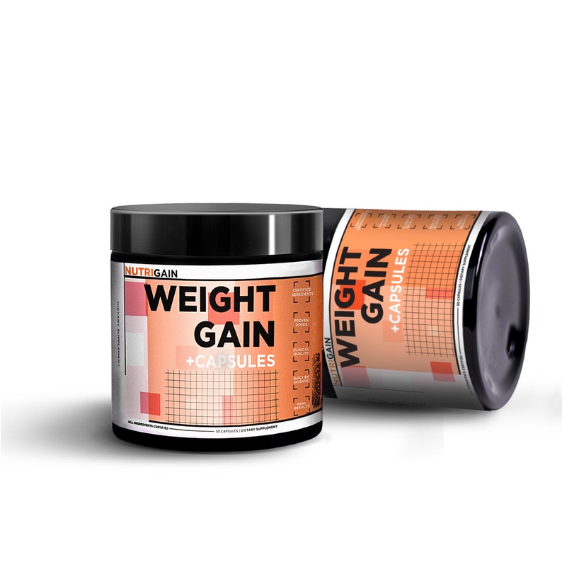 NutriGain Weight Gain Capsules Etsy