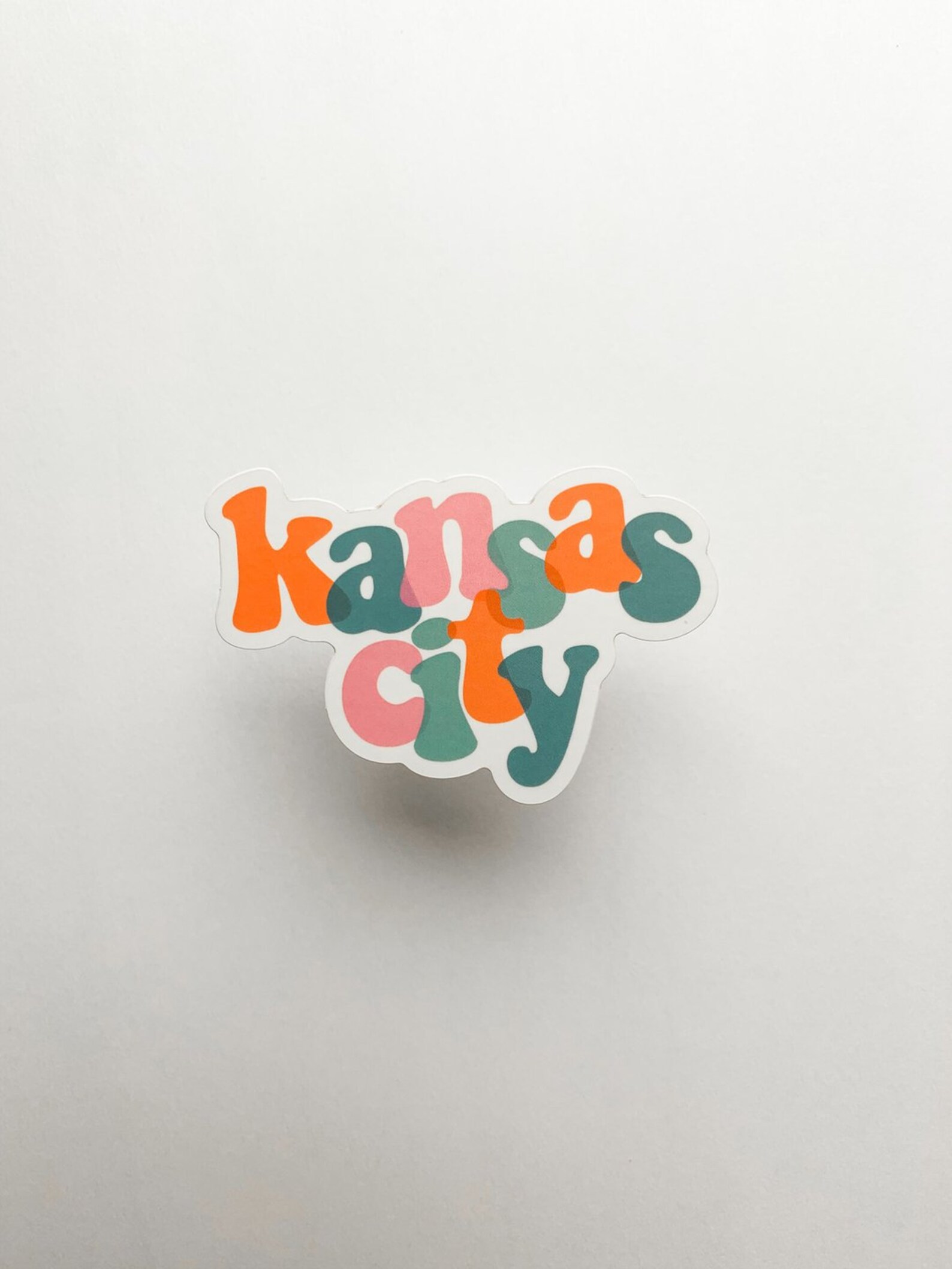 Retro KC Sticker cute sticker cute kansas city sticker Etsy