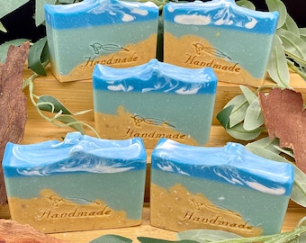 Australian Bush Handmade Soap each bar approx 120 gms - Buy more than one to save on postage - FREE gift with every order