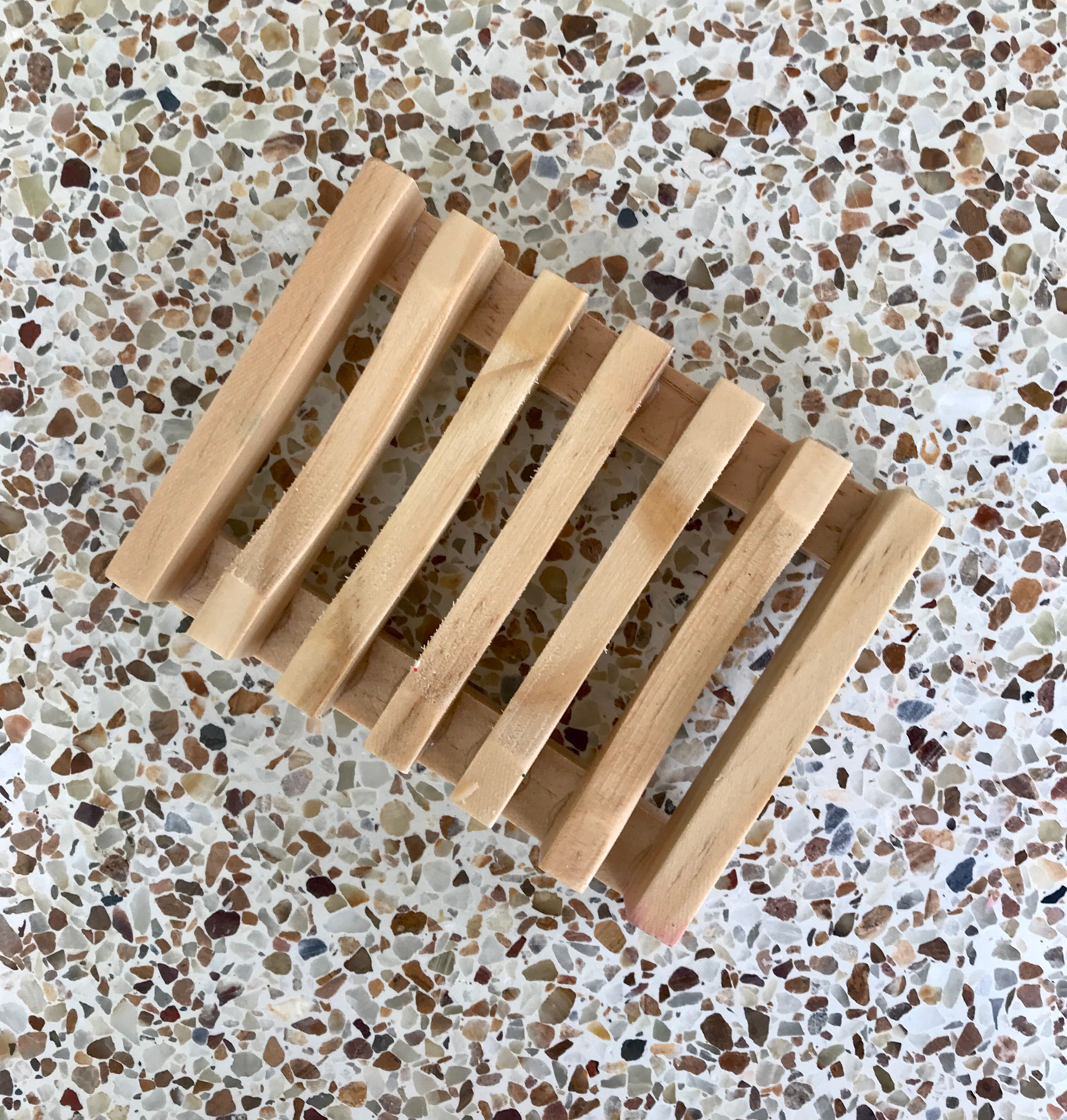 Soap Dish Natural Bamboo FREE Hand Soap Sample With Each Etsy