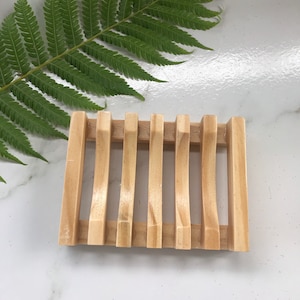 Natural Bamboo Draining Soap Dish
