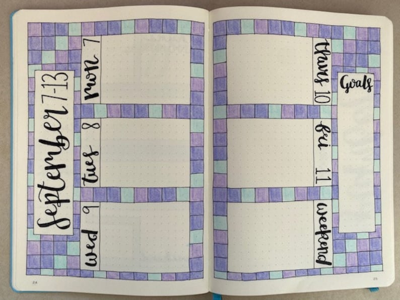 Custom Bullet Journal Etsy
