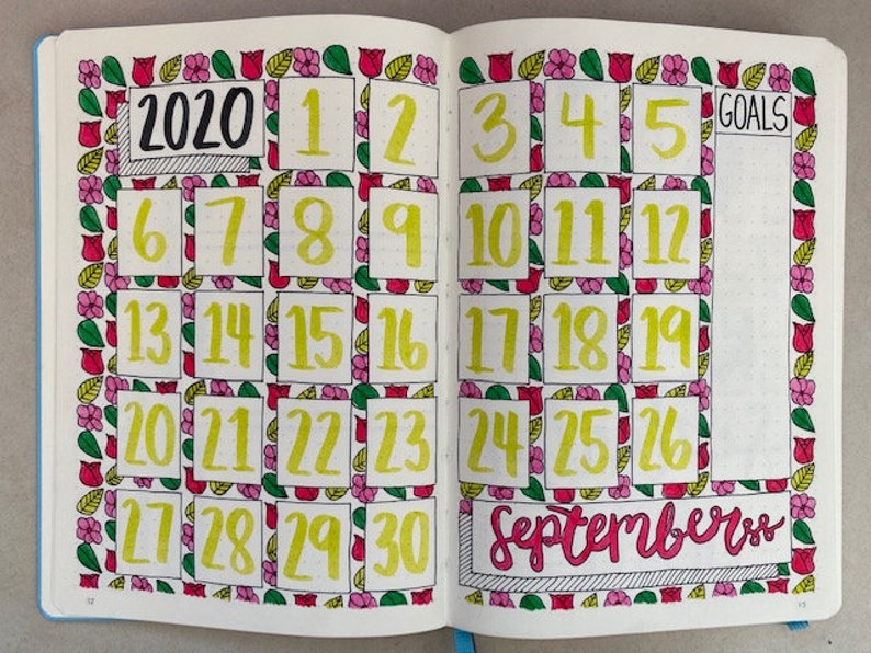 Progressive Custom Bullet Journal Etsy