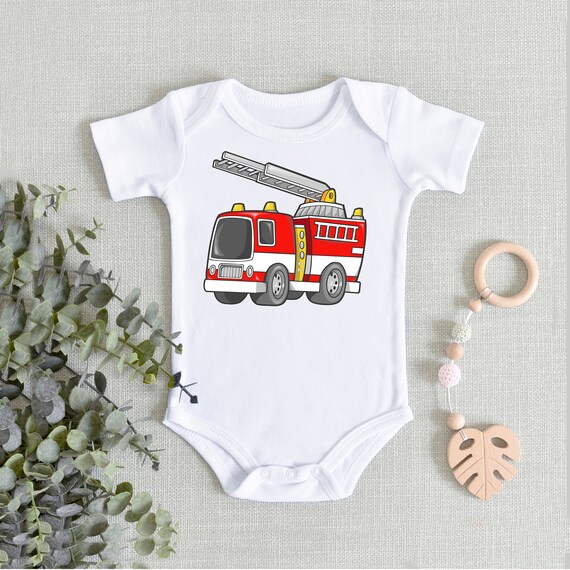 fire truck onesie