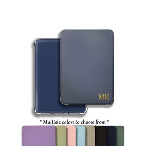 Étui Kindle personnalisé avec nom et logo pour Paperwhite 11e génération 6,8 pouces, 10e génération 7 pouces, nouveau Kindle 2022 6 pouces, étui de protection transparent pour livres numériques, idée cadeau image 1