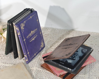 Copertina vintage con nome personalizzato per Tolino Shine 5th, Tolino Shine Color, Tolino Shine 4 3, Tolino Vision Color, Vision 6 5, regali per gli amanti dei libri