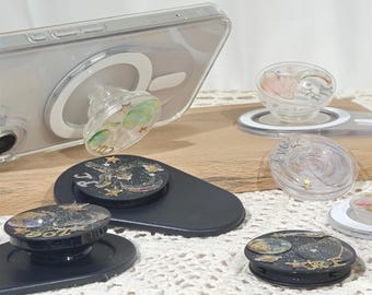 Soporte magnético desmontable para teléfono Moon Star, soporte MagSafe multiángulo para teléfono, soporte MagSafe bonito para teléfono, accesorios para teléfono, soporte para Kindle, regalo.