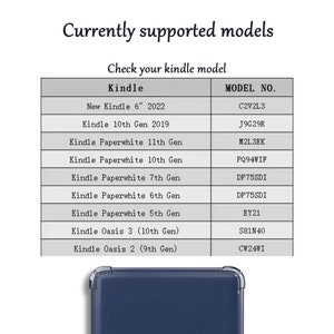 Étui Kindle personnalisé avec nom et logo pour Paperwhite 11e génération 6,8 pouces, 10e génération 7 pouces, nouveau Kindle 2022 6 pouces, étui de protection transparent pour livres numériques, idée cadeau image 4