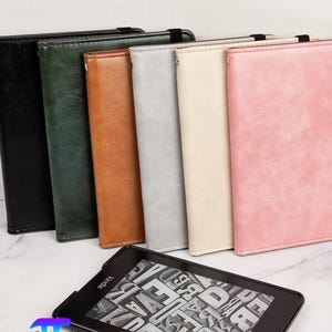 Custodia in pelle personalizzata per Onyx BOOX Go Color 7/7 gen //, Leaf 2/3/3C, Leaf 5/5C, Poke 5/5S, organizer in pelle con logo/nome personalizzato