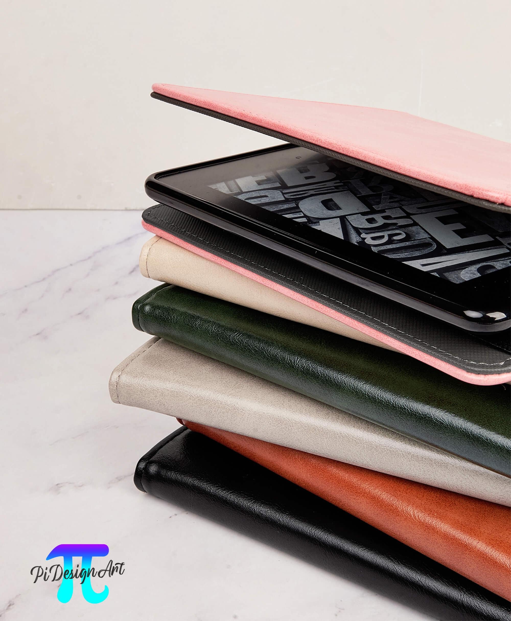 Étui rabattable en simili cuir pour Kobo Aura H2O Edition 2