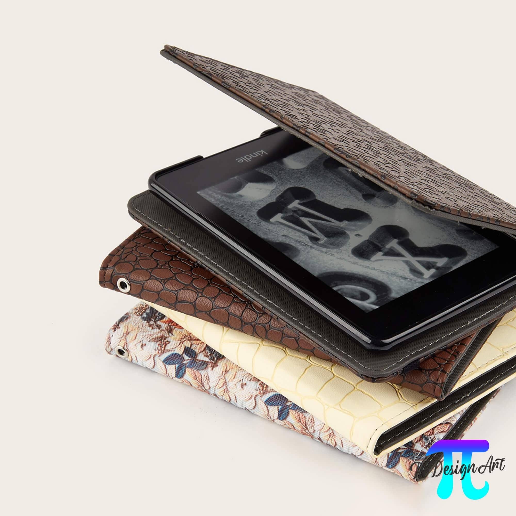 Custom Leather Kobo Case With Free Clear Case for Libra