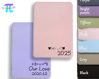 Custom emoticons kindle case,paperwhite 12th,kindle colorsoft,kindle 6" 2024,Tolino Shine 5 2024,Tolino Vision Color,Shine Color,Vision 6