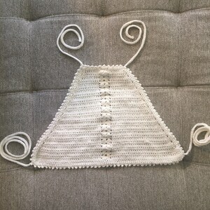 Crochet halter top
