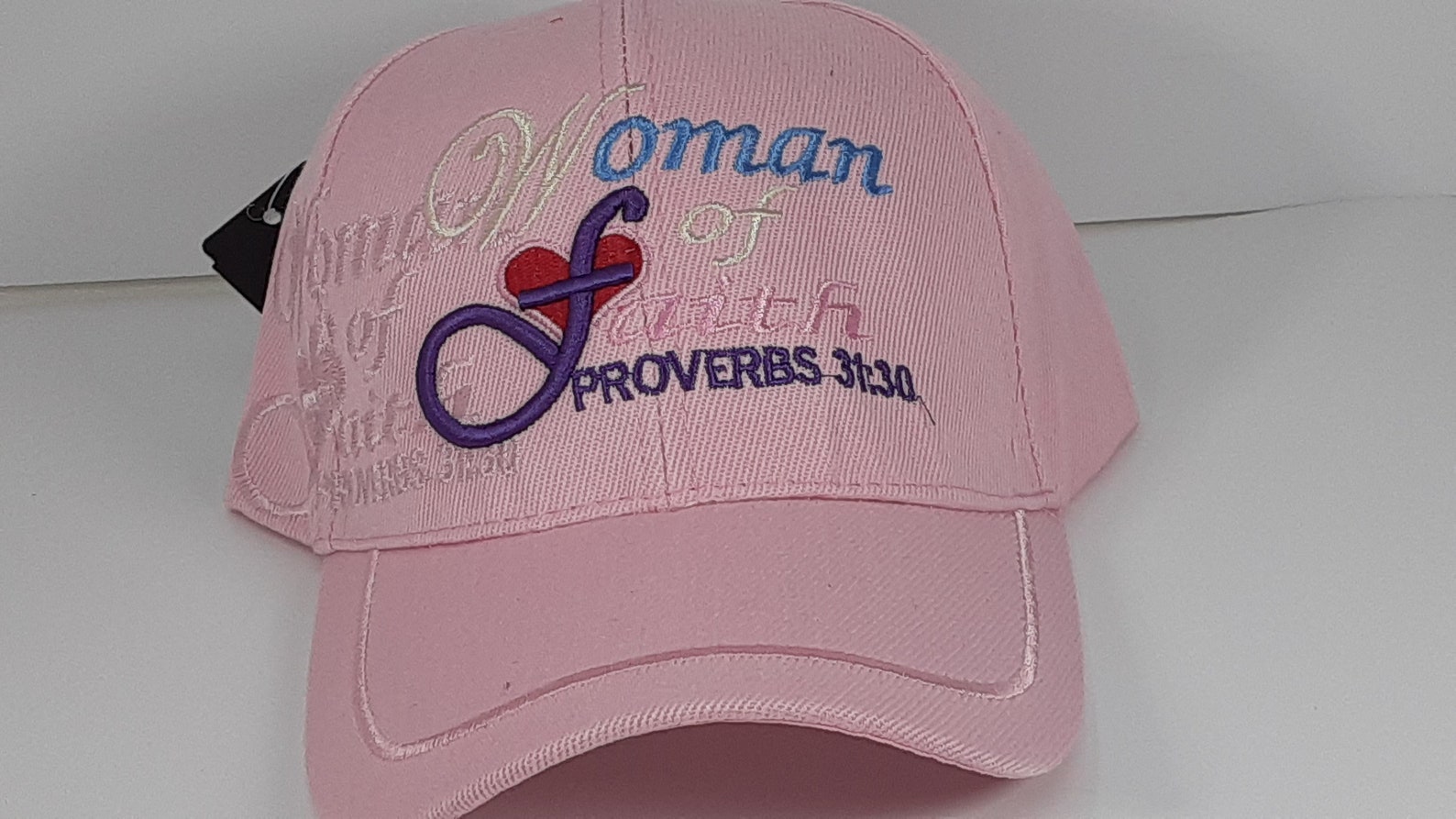 Woman Religious Baseball Caps woman of Faith Etsy