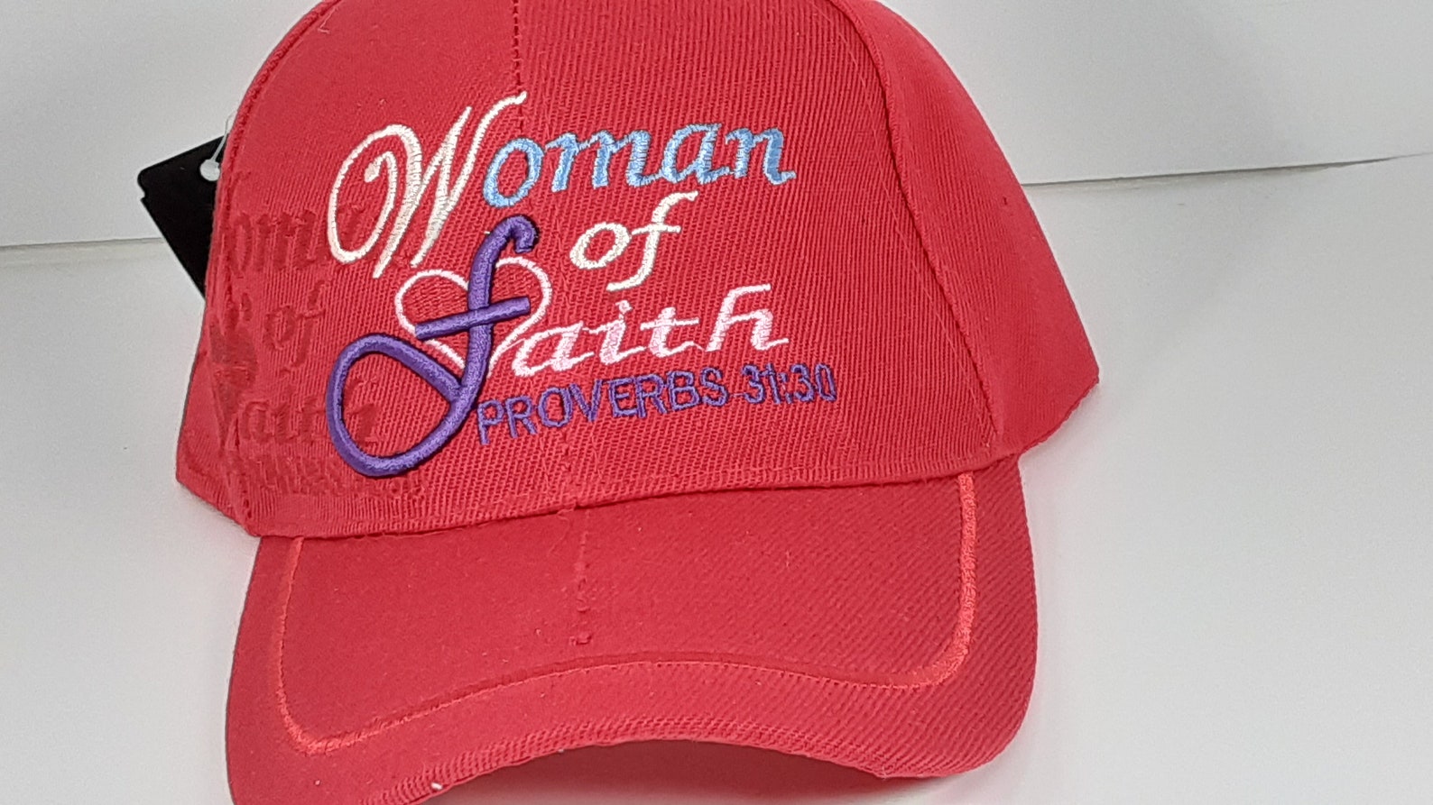 Woman Religious Baseball Caps woman of Faith Etsy