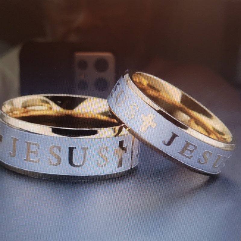 Jesus Ring - Etsy