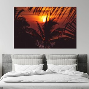 Pôr do sol tropical