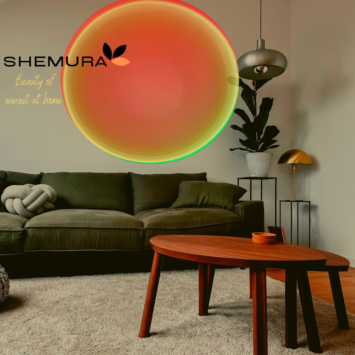 Solset Sunset Lamp Projector With Flexible Tripod. 360 Deg Etsy