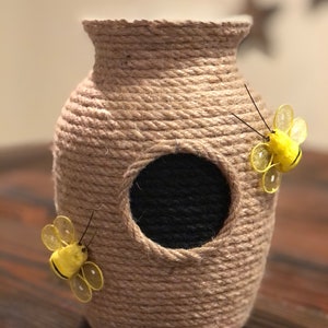 Honeybee vases/Honeybee/Centerpieces/1st BeeDay/1st Babee/Bee/What will it bee/Bride to bee/baby shower decor/party decorations/bridal