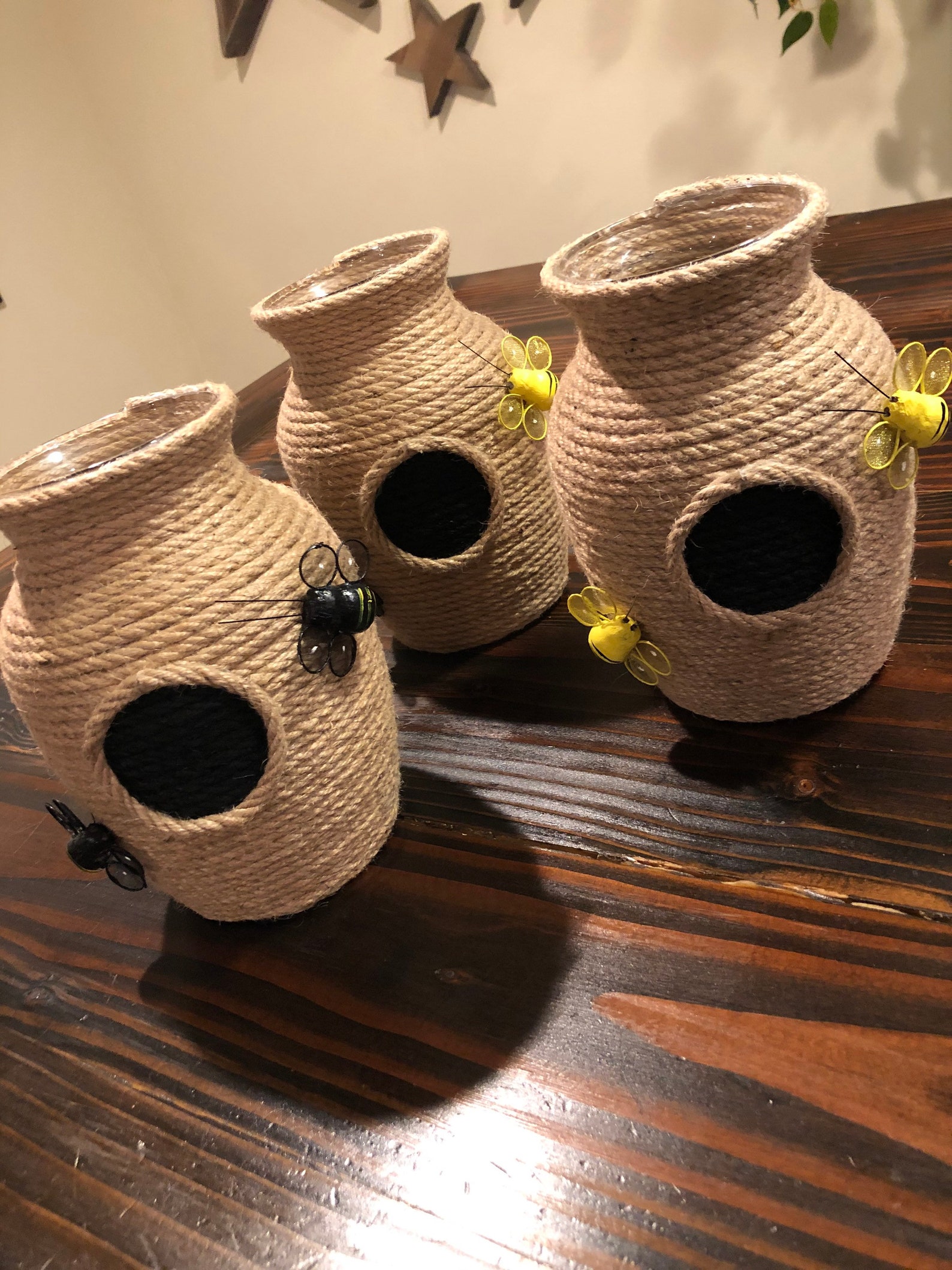 Honeybee Vases/honeybee/centerpieces/1st Beeday/1st Etsy