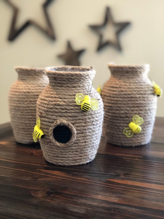 Honeybee vases/Honeybee/Centerpieces/1st BeeDay/1st Etsy