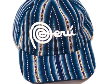 Ethnic baseball cap, Handmade Peruvian ethnic caps, Original Hat handmade in original design with cotton fabric, Easter FREE GIFT!