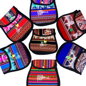 Boho Bag, Ethnic Bag, Crossbody Original Handmade Purse, Unisex Multipurpose bag,  Peruvian casual little bag, SUMMER SALE!
