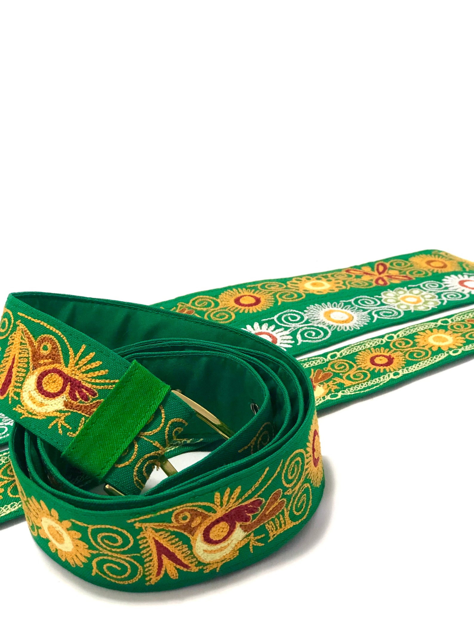 Original Handmade Embroidered Belts for Women With Ethnic Etsy