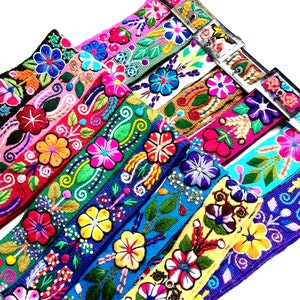 Belts with flowers, Peruvian belt, Hand Embroidered belts, Colorful belt, SUMMER SALE!