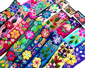 Belts with flowers, Peruvian belt, Hand Embroidered belts, Colorful belt, Easter FREE GIFT!