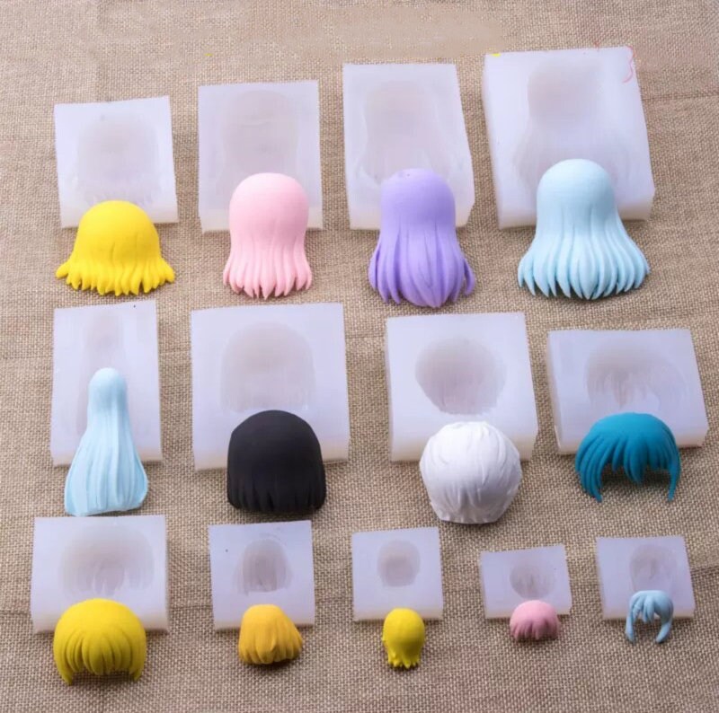 Polymer Clay Doll Molds for sale Only 3 left at 75