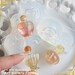 Clay jewelry die-cut Dollhouse Miniature Perfume bottle clear silicone mold making resin jewelry key chain shaker herbarium 